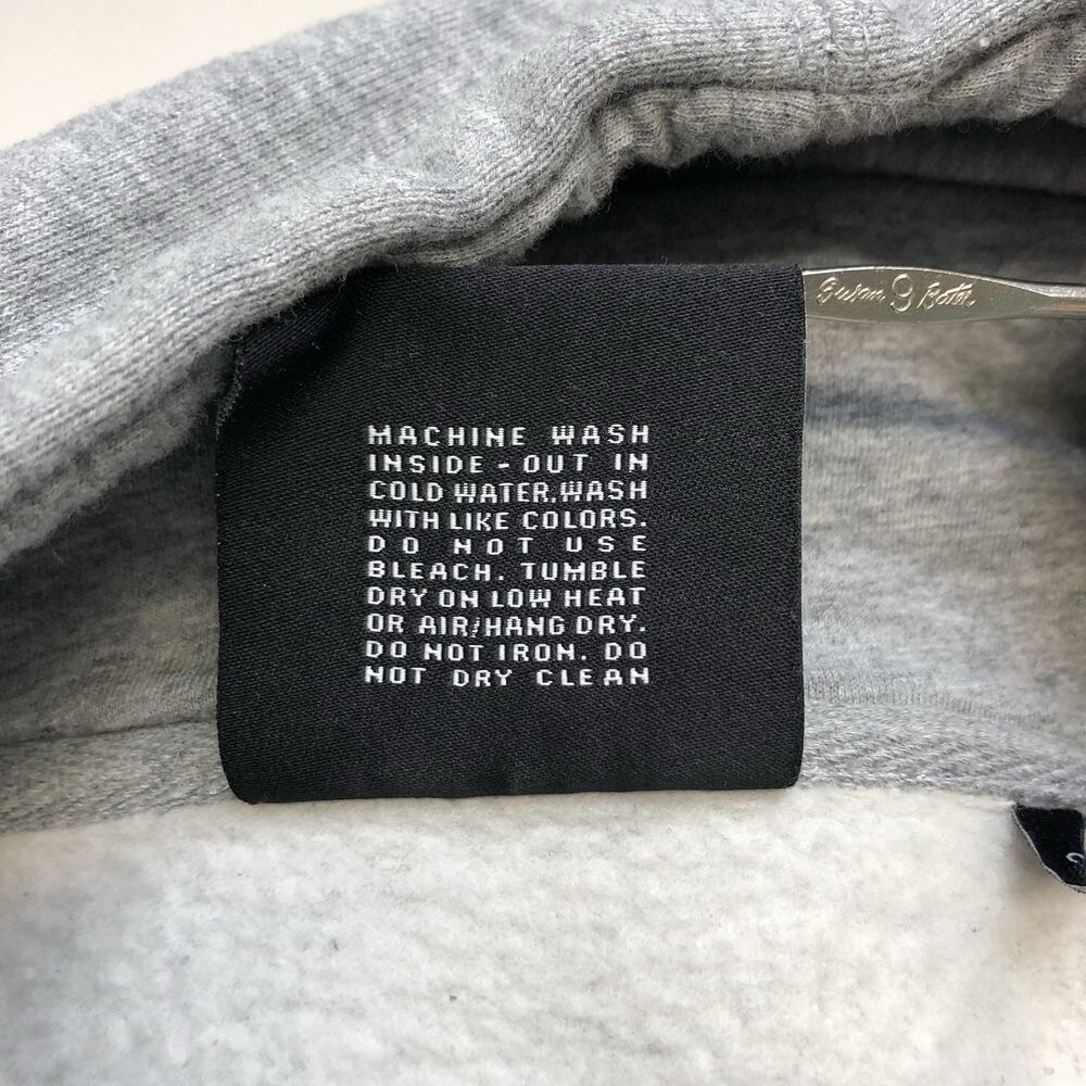 100 Thieves Hoodie Mens M Heavyweight Gray Sweatshirt Nadeshot Gaming Esports - Picture 8 of 8